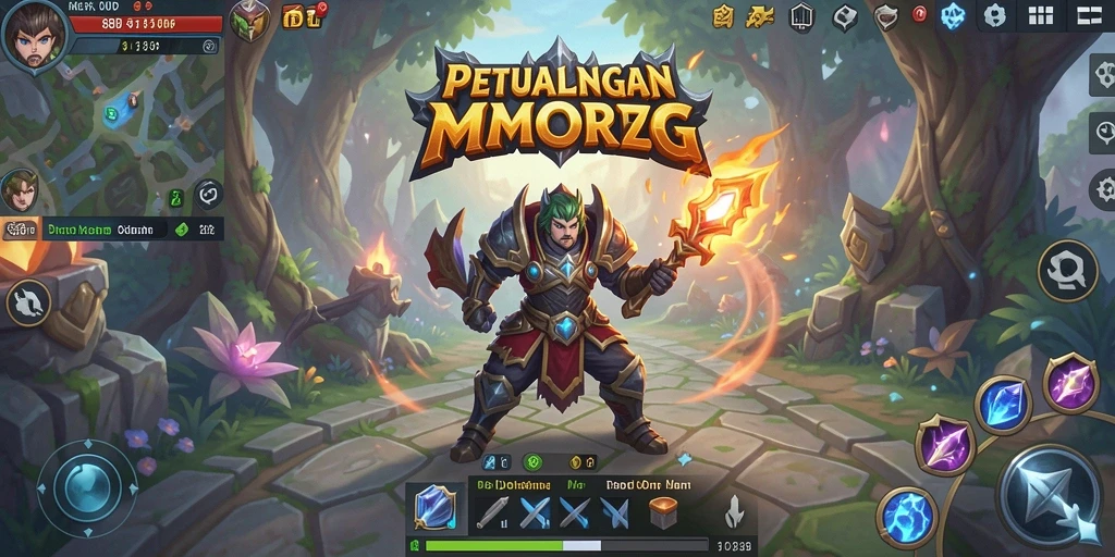 Gameplay seru di dunia fantasi MMORPG 88ID.