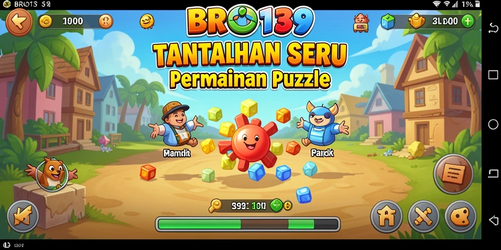 Tampilan gameplay BRO138 yang menarik dan penuh warna.