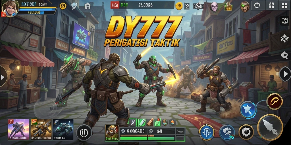 Gameplay seru dari DY777 yang menuntut strategi dan taktik.