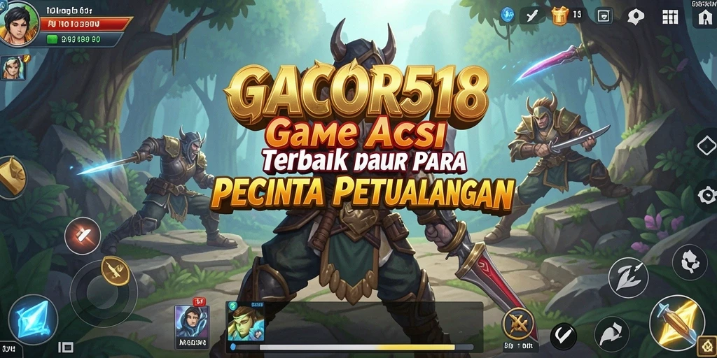 Screenshot GACOR518 menampilkan aksi seru dalam pertempuran.