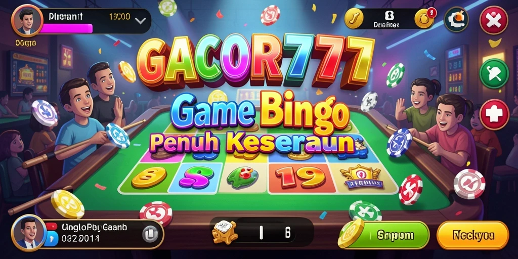 Tampilan gameplay yang seru dan menantang di GACOR777.