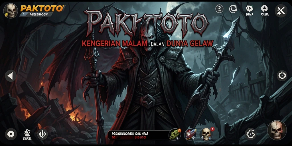 Tampilan mendebarkan dari gameplay PAKTOTO yang menakutkan.