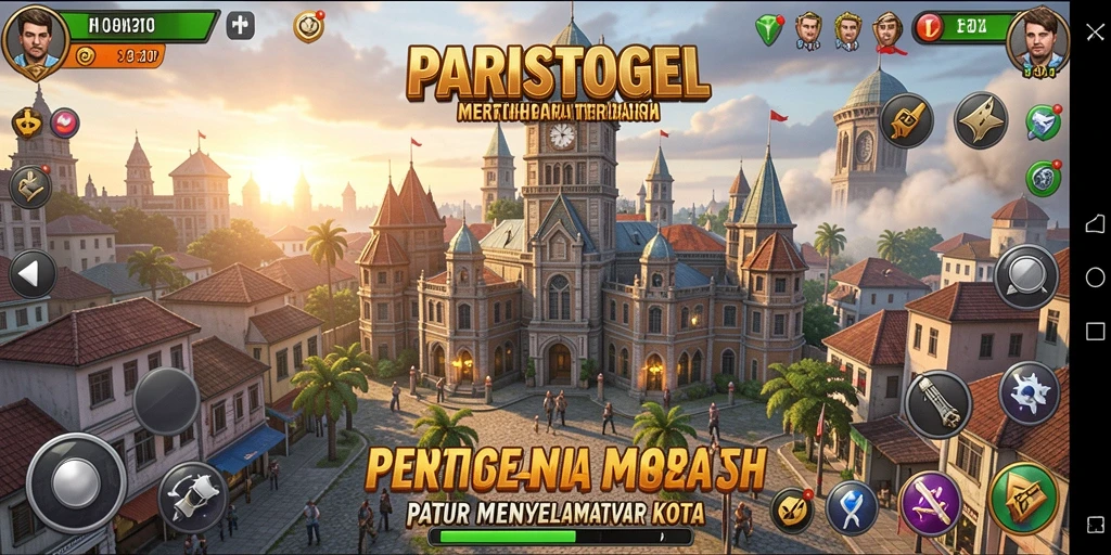 Tampilan gameplay PARISTOGEL yang menegangkan dan menarik.
