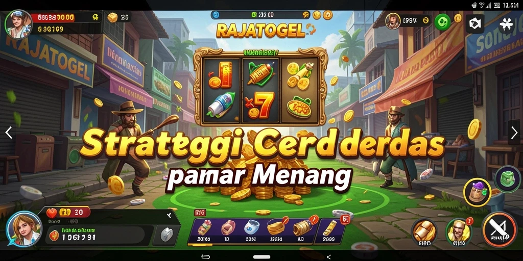 Screenshot gameplay RAJATOGEL dengan aksi strategi yang menegangkan.