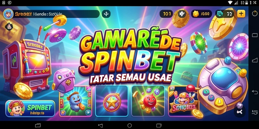 Screenshot gameplay SPINBET menampilkan aksi seru dan grafis menarik.