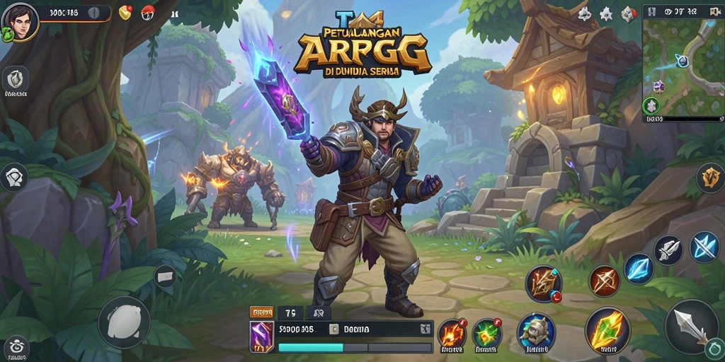 Tampilan gameplay T6 yang mendebarkan dalam pertempuran ARPG.