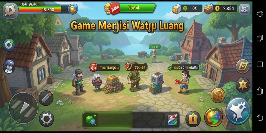 Tampilan screenshot V21 yang menampilkan gameplay Idle yang seru dan menarik.